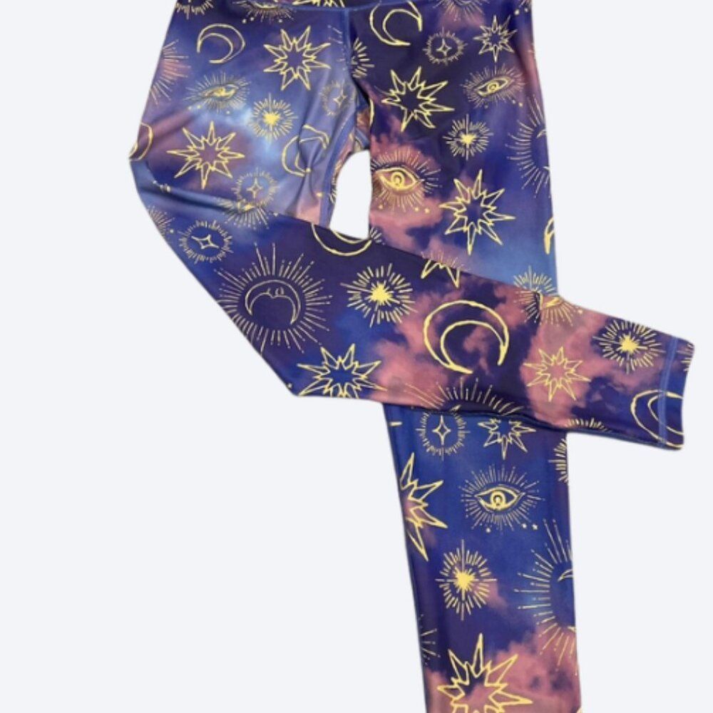 Victoria's Secret Mystical Celestial Print High Rise 7/8 Tight Leggings - Picture 2 of 2
